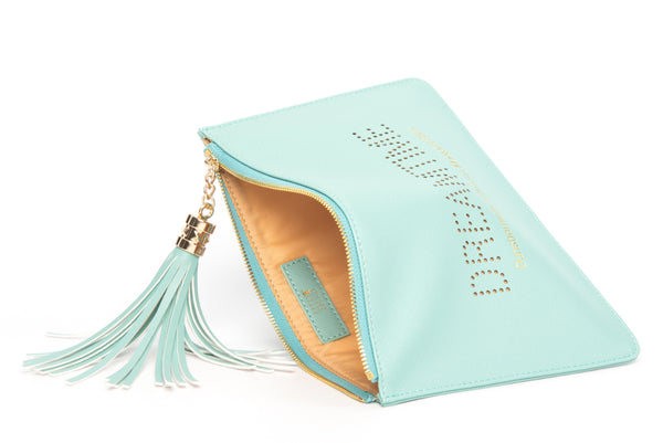 Love Australia? Gorgeous women's "Dreamtime" green clutch, pouch to complete your look. Clutches with messages, evening & day styles, perfect gifts.